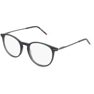Safilo GmbH Hugo HG 1406 Herren-Brille inkl. Gläser Vollrand Panto Acetat-Gestell 51/20/145, Grau