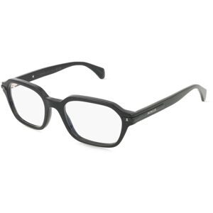 Luxottica Fashion Brillen Vertriebs GmbH Moncler ME2015 Unisex-Brille inkl. Gläser Vollrand Geometrisch Acetat-Gestell 51/19/145, Schwarz