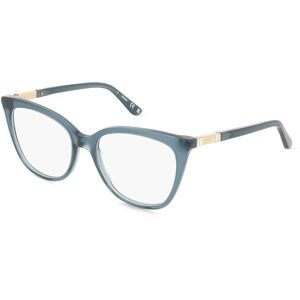Marcolin Deutschland GmbH Guess GU50197 Damen-Brille inkl. Gläser Vollrand Quadratisch Acetat-Gestell 52/17/140, Blau