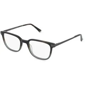 Wenzhou Bada Optical Co. , LTD Fielmann BD 413 MOD FLEX CL Herren-Brille inkl. Gläser Vollrand Quadratisch Acetat-Gestell 52/20/140, Grau
