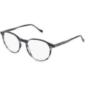 Marchon Germany GmbH Zeiss ZS25558 Herren-Brille inkl. Gläser Vollrand Rund Acetat-Gestell 51/20/145, Grau