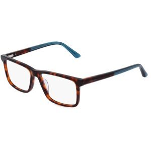 Marchon Germany GmbH Calvin Klein CK22544 Unisex-Brille inkl. Gläser Vollrand Quadratisch Kunststoff-Gestell 55/16/145, Blau