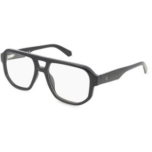 Marchon Germany GmbH Calvin Klein Jeans CKJ25631 Herren-Brille inkl. Gläser Vollrand Pilot Kunststoff-Gestell 55/18/145, Schwarz