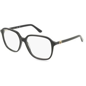 Marcolin Deutschland GmbH Guess GU50309 Damen-Brille inkl. Gläser Vollrand Quadratisch Acetat-Gestell 54/15/140, Schwarz