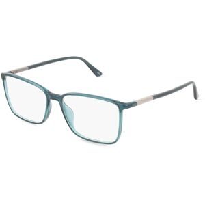 Marchon Germany GmbH Calvin Klein CK22508 Unisex-Brille inkl. Gläser Vollrand Quadratisch Kunststoff-Gestell 55/16/145, Blau