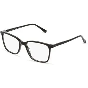 Wenzhou Lanson International Co., Ltd. Fielmann LN 027 CL Herren-Brille inkl. Gläser Vollrand Quadratisch Acetat-Gestell 55/19/145, Schwarz