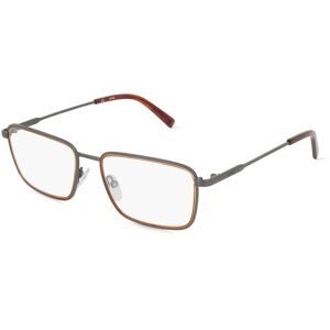 DE RIGO Vision D.A.CH. GmbH Sting STGVST445 Unisex-Brille inkl. Gläser Vollrand Quadratisch Metall-Gestell 53/18/145, Grau