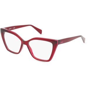 Marchon Germany GmbH Liu Jo LJ2822 Damen-Brille inkl. Gläser Vollrand Butterfly Acetat-Gestell 54/15/140, Rot