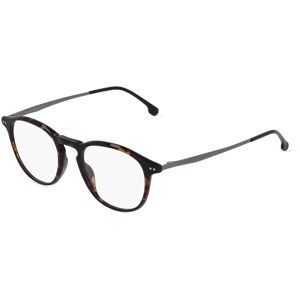 Safilo GmbH Carrera 8876 Herren-Brille inkl. Gläser Vollrand Panto Acetat-Gestell 49/19/145, Havanna