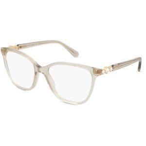 Luxottica Fashion Brillen Vertriebs GmbH Swarovski 0SK2020 Damen-Brille inkl. Gläser Vollrand Quadratisch Acetat-Gestell 54/18/140, Beige