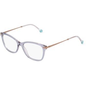 Safilo GmbH Tommy Hilfiger TH1839 Damen-Brille inkl. Gläser Vollrand Butterfly Acetat-Gestell 53/16/140, Grau