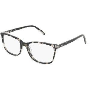 Marchon Germany GmbH DKNY DK5055 Unisex-Brille inkl. Gläser Vollrand Quadratisch Acetat-Gestell 53/17/140, Schwarz