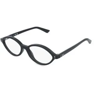 Luxottica Fashion Brillen Vertriebs GmbH Ray-Ban RX7265 Unisex-Brille inkl. Gläser Vollrand Geometrisch Kunststoff-Gestell 52/16/145, Schwarz