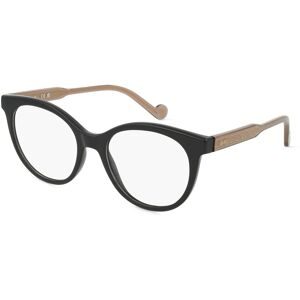 Marchon Germany GmbH Liu Jo LJ2787 Unisex-Brille inkl. Gläser Vollrand Rund Acetat-Gestell 51/18/140, Schwarz