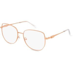 Luxottica Fashion Brillen Vertriebs GmbH Michael Kors MK3062 Damen-Brille inkl. Gläser Vollrand Quadratisch Metall-Gestell 56/17/140, Gold