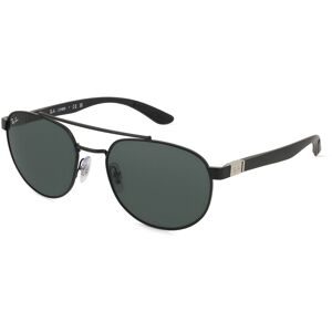 Luxottica Fashion Brillen Vertriebs GmbH Ray-Ban 0RB3736 Unisex-Sonnenbrille Vollrand Quadratisch Metall-Gestell, Schwarz