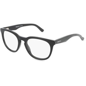 Safilo GmbH Smith REVELRY Unisex-Brille inkl. Gläser Vollrand Panto Acetat-Gestell 50/20/145, Schwarz