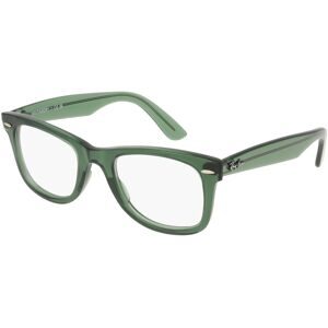 Luxottica Fashion Brillen Vertriebs GmbH Ray-Ban RX4340V WAYFARER EASE Unisex-Brille inkl. Gläser Vollrand Quadratisch Kunststoff-Gestell 50/22/150, Grün