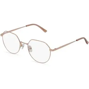 Billion Excel Optical Manufactory Co. Ltd. Fielmann BE 012 FA CLEO Damen-Brille inkl. Gläser Vollrand Panto Edelstahl-Gestell 51/20/135, Gold