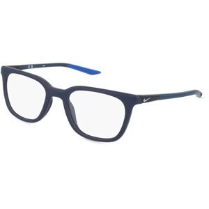 Marchon Germany GmbH Nike 7290 Herren-Brille inkl. Gläser Vollrand Quadratisch Propionat-Gestell 52/20/140, Blau
