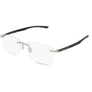 DE RIGO Vision D.A.CH. GmbH Porsche Design P8774 Herren-Brille inkl. Gläser Randlos Geometrisch Metall-Gestell 56/16/145, Gold