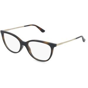 Luxottica Fashion Brillen Vertriebs GmbH Vogue 0VO5673 Damen-Brille inkl. Gläser Vollrand Oval Kunststoff-Gestell 52/16/140, Havanna