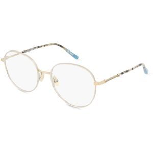 Design Eyewear Group Germany GmbH Scotch & Soda 1026 Unisex-Brille inkl. Gläser Vollrand Rund Metall-Gestell 54/19/140, Gold