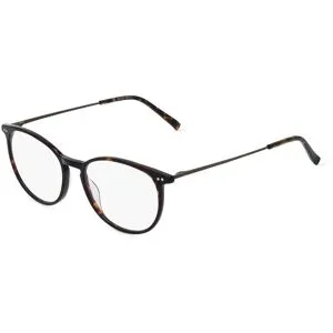 Eyestar Limited (China) Fielmann MI 052 FLEX CL Unisex-Brille inkl. Gläser Vollrand Panto Acetat-Gestell 51/17/145, Havanna