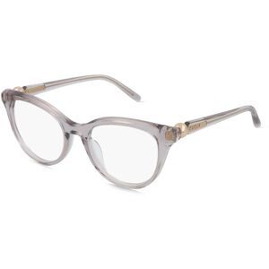 DE RIGO Vision D.A.CH. GmbH Furla VFU877 Damen-Brille inkl. Gläser Vollrand Rund Kunststoff-Gestell 51/19/140, Grau