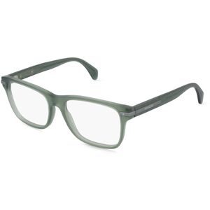 Luxottica Fashion Brillen Vertriebs GmbH Moncler ME2016 Unisex-Brille inkl. Gläser Vollrand Quadratisch Acetat-Gestell 55/17/145, Grün