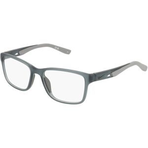 Marchon Germany GmbH Nike 7014 Unisex-Brille inkl. Gläser Vollrand Quadratisch Kunststoff-Gestell 53/17/145, Grau