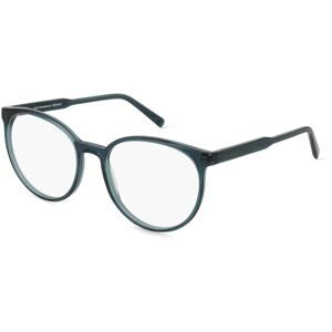 Eschenbach Optik GmbH Marc O'Polo Eyewear 503221 Damen-Brille inkl. Gläser Vollrand Panto Kunststoff-Gestell 53/18/140, Blau