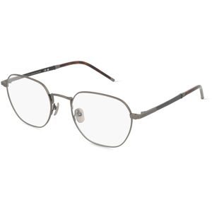 DE RIGO Vision D.A.CH. GmbH Lozza LOZVL2413 Unisex-Brille inkl. Gläser Vollrand Quadratisch Metall-Gestell 53/21/145, Grau