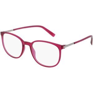 Charmant GmbH Europe Esprit 33517 Damen-Brille inkl. Gläser Vollrand Rund Kunststoff-Gestell 51/19/140, Rot
