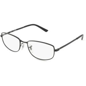 Luxottica Fashion Brillen Vertriebs GmbH Ray-Ban 0RX3732V Unisex-Brille inkl. Gläser Vollrand Quadratisch Metall-Gestell 54/18/140, Schwarz