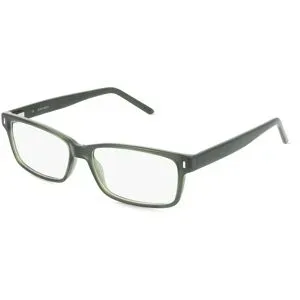 Wenzhou Lidong Optical Manufacture Co., Ltd. Fielmann LD 007 FLEX CL Herren-Brille inkl. Gläser Vollrand Quadratisch Acetat-Gestell 53/15/140, Grün