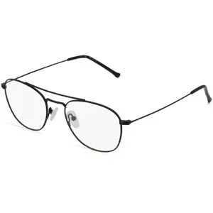 Wenzhou Bada Optical Co. , LTD Fielmann BD 427 CL Herren-Brille inkl. Gläser Vollrand Quadratisch Edelstahl-Gestell 51/19/145, Schwarz