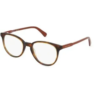 Marchon Germany GmbH Longchamp LO2608 Unisex-Brille inkl. Gläser Vollrand Quadratisch Zylonit (Celluloseacetat)-Gestell 49/19/140, Havanna