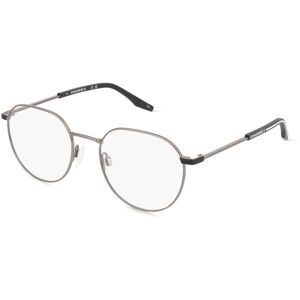 Marchon Germany GmbH Converse CV1019 Unisex-Brille inkl. Gläser Vollrand Rund Metall-Gestell 51/19/140, Grau