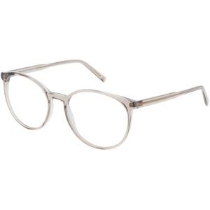 Eschenbach Optik GmbH Marc O'Polo Eyewear 503251 Herren-Brille inkl. Gläser Vollrand Panto Kunststoff-Gestell 53/17/145, Grau