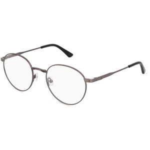 Marchon Germany GmbH Calvin Klein CK22117 Unisex-Brille inkl. Gläser Vollrand Panto Metall-Gestell 51/20/145, Grau