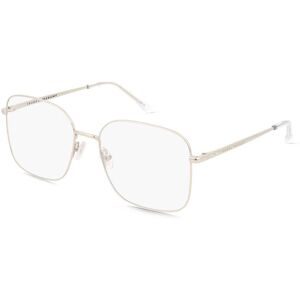 Safilo GmbH Isabel Marant IM0235 Damen-Brille inkl. Gläser Vollrand Quadratisch Metall-Gestell 55/17/140, Silber