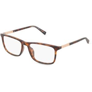Marcolin Deutschland GmbH Timberland TB50021-H Unisex-Brille inkl. Gläser Vollrand Quadratisch Kunststoff-Gestell 54/17/145, Havanna