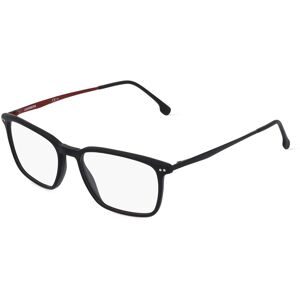 Safilo GmbH Carrera 8859 Herren-Brille inkl. Gläser Vollrand Quadratisch Acetat-Gestell 54/17/145, Schwarz