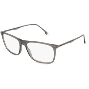 Safilo SpA Carrera 289 Herren-Brille inkl. Gläser Vollrand Quadratisch Acetat-Gestell 56/17/145, Grau