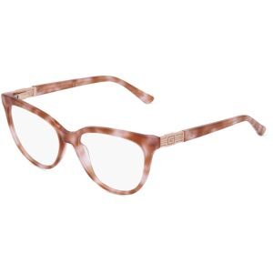 Marcolin Deutschland GmbH Guess GU2942 Unisex-Brille inkl. Gläser Vollrand Butterfly Acetat-Gestell 52/16/140, Pink