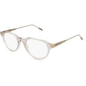 Luxottica Fashion Brillen Vertriebs GmbH Moncler ME2031 Unisex-Brille inkl. Gläser Vollrand Oval Acetat-Gestell 50/21/145, Gelb