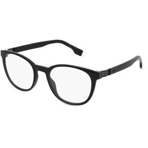 Safilo GmbH Boss 1577 Herren-Brille inkl. Gläser Vollrand Quadratisch Kunststoff-Gestell 52/20/150, Schwarz