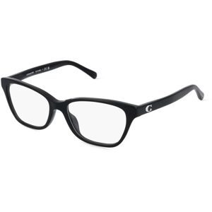 Luxottica Fashion Brillen Vertriebs GmbH Coach HC6196U Damen-Brille inkl. Gläser Vollrand Butterfly Acetat-Gestell 52/16/140, Schwarz