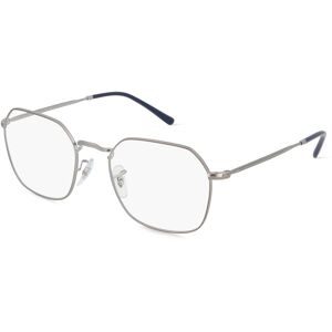 Luxottica Fashion Brillen Vertriebs GmbH Ray-Ban RX3694V Unisex-Brille inkl. Gläser Vollrand Quadratisch Metall-Gestell 53/20/140, Grau